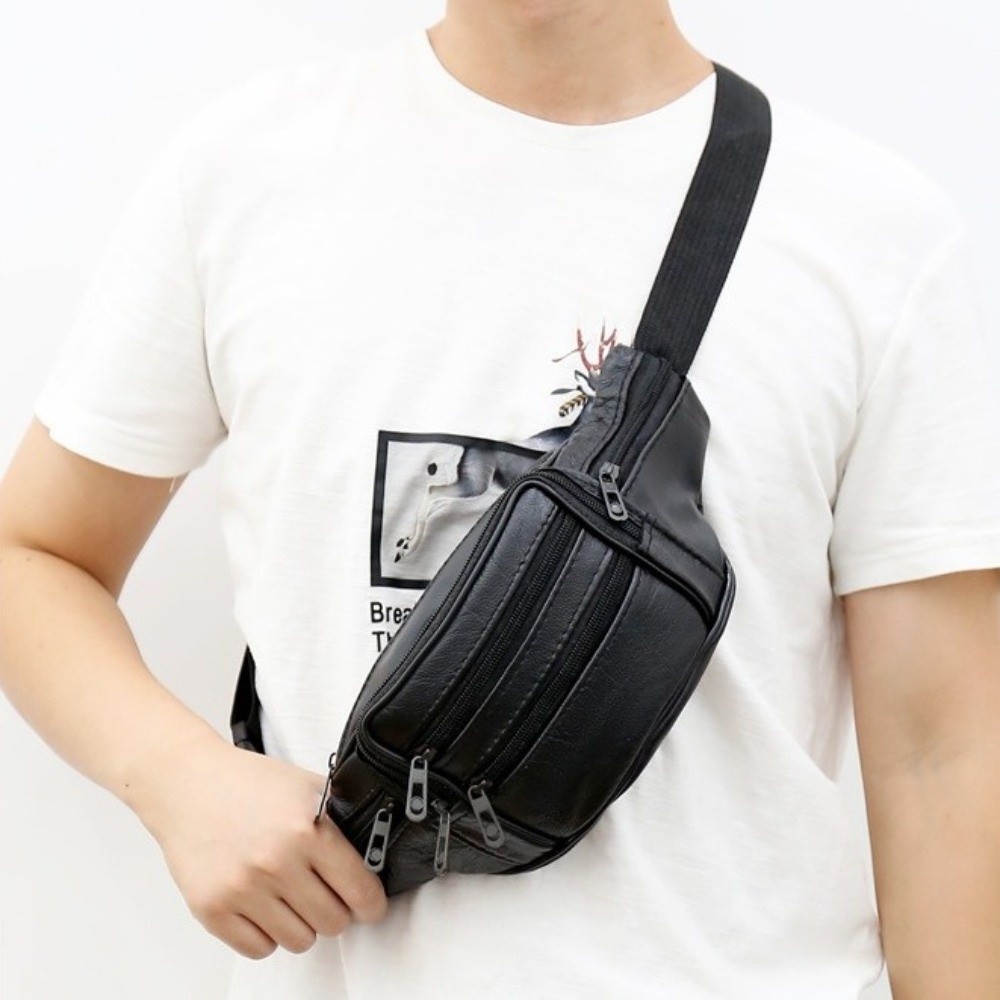 Luxury Multi-Pocket Leather Fa - đánh giá và giá Luxury Bags Leather