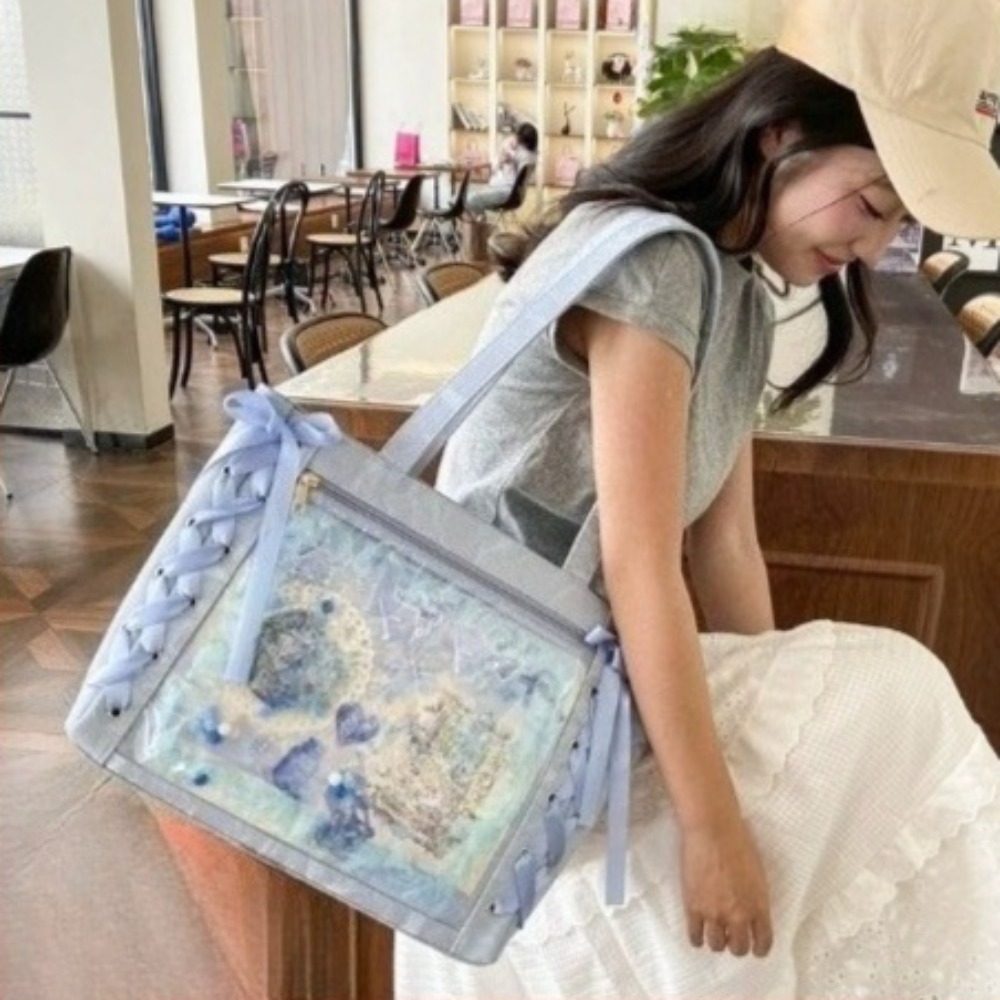 Versatile Fashion Ribbon Itaba - đánh giá và giá Luxury Bags Tote